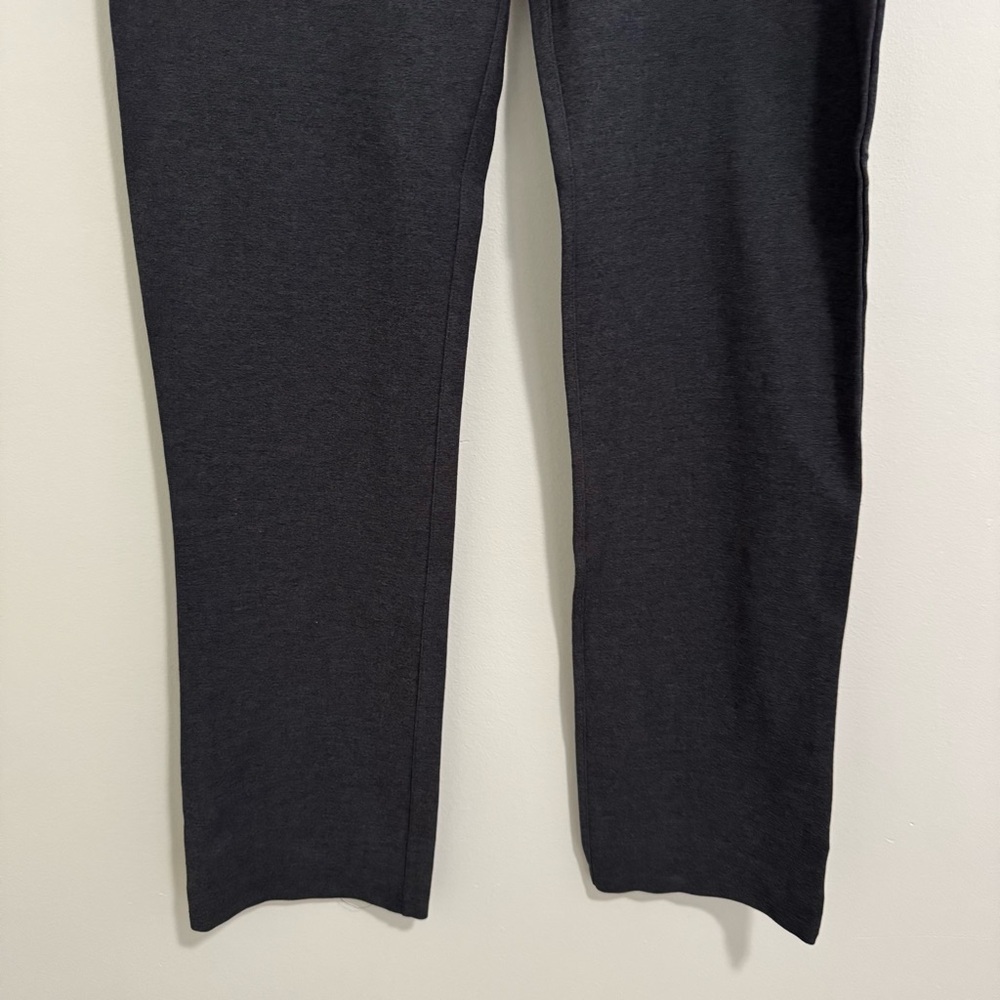 Betabrand Charcoal Grey Straight Leg Pants - Picture 7 of 8